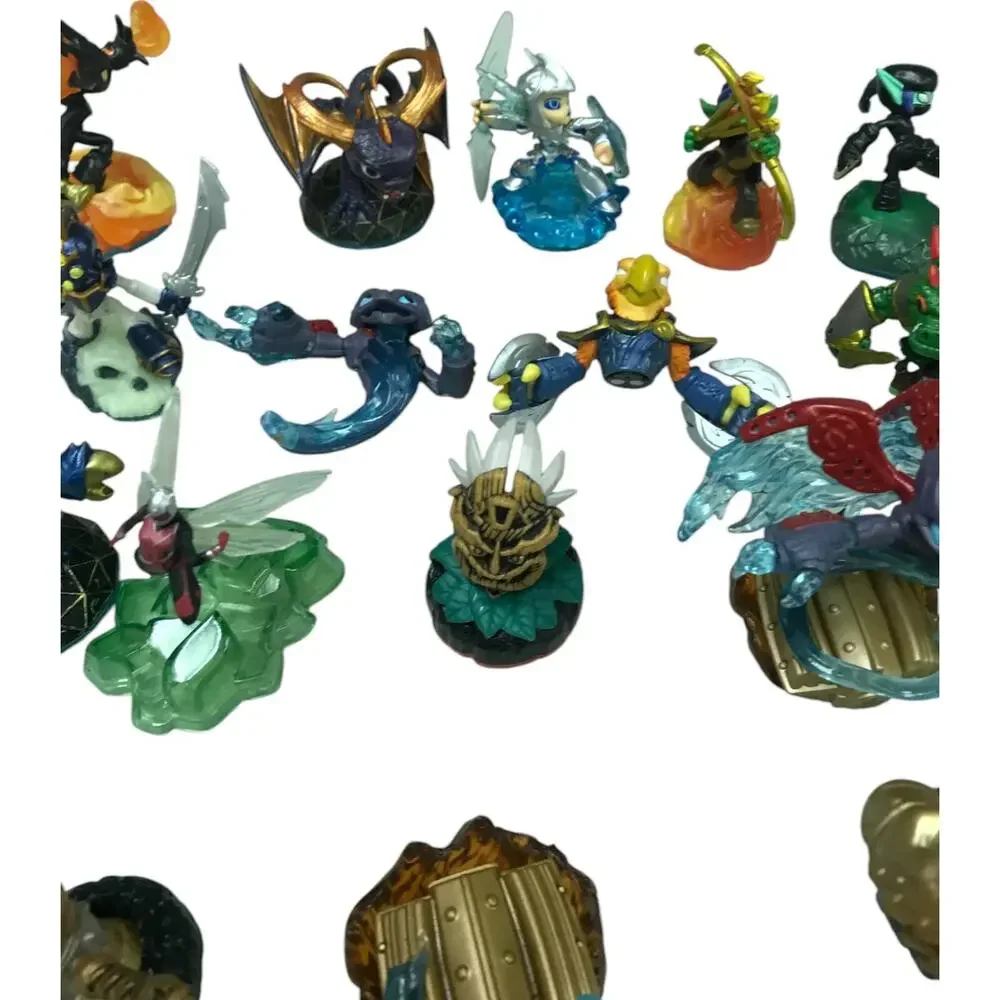 Skylanders Figure Lot Mixed Characters from Spyro's Adventure Trap Team and More